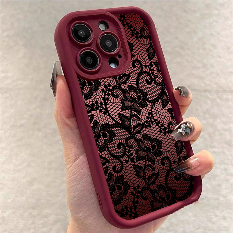 Casing Ponsel Motif Bunga Rend - Phone Cases Xr Iphone ulasan dan harga