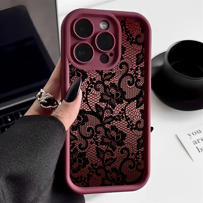 Casing Ponsel Motif Bunga Rend - Phone Cases Xr Iphone ulasan dan harga
