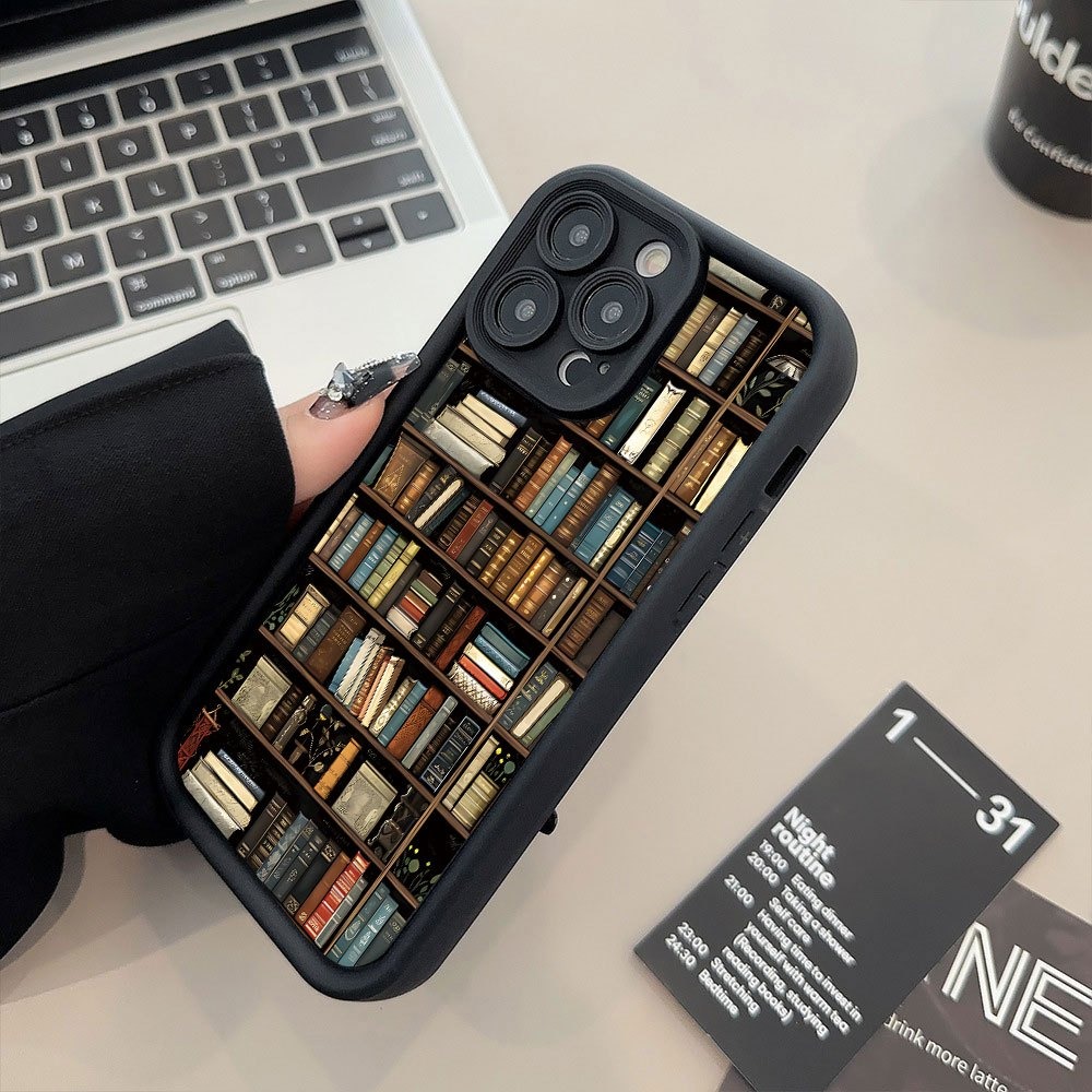 Casing Ponsel Motif Rak Buku K - Phone Cases Xr Iphone ulasan dan harga